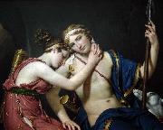 Jacques-Louis  David The Farewell of Telemachus and Eucharis oil painting